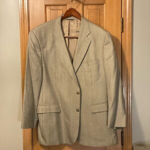Brooks Brothers Light Gray Checkered Sport Coat
